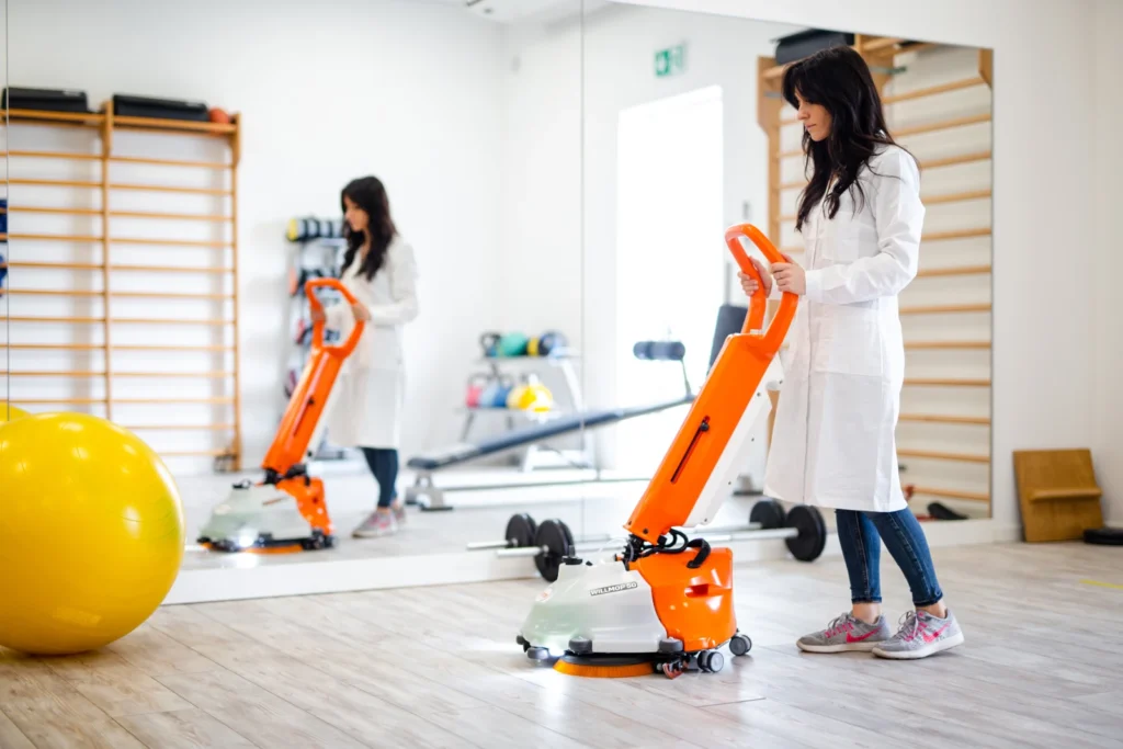 Willmop 50 S beim reinigen